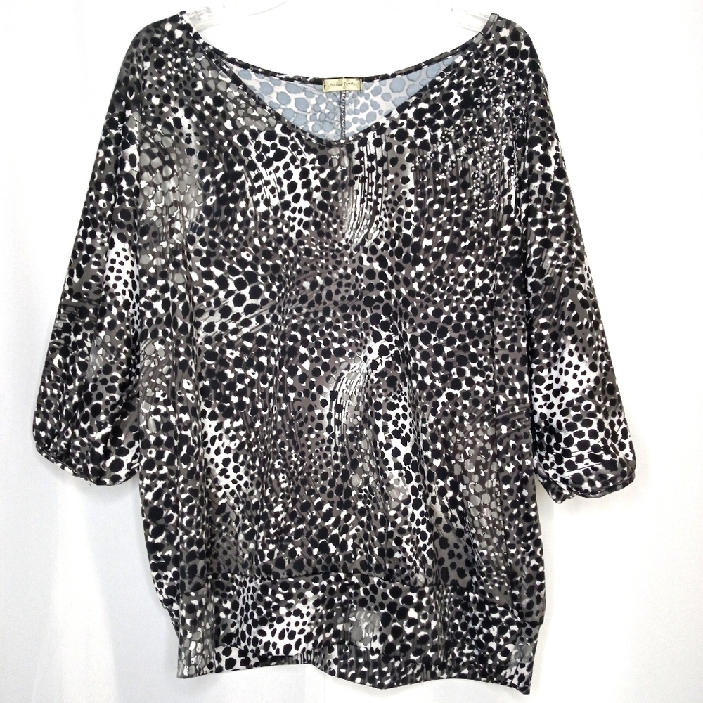 NICOLETTE Plus Size Blouse
